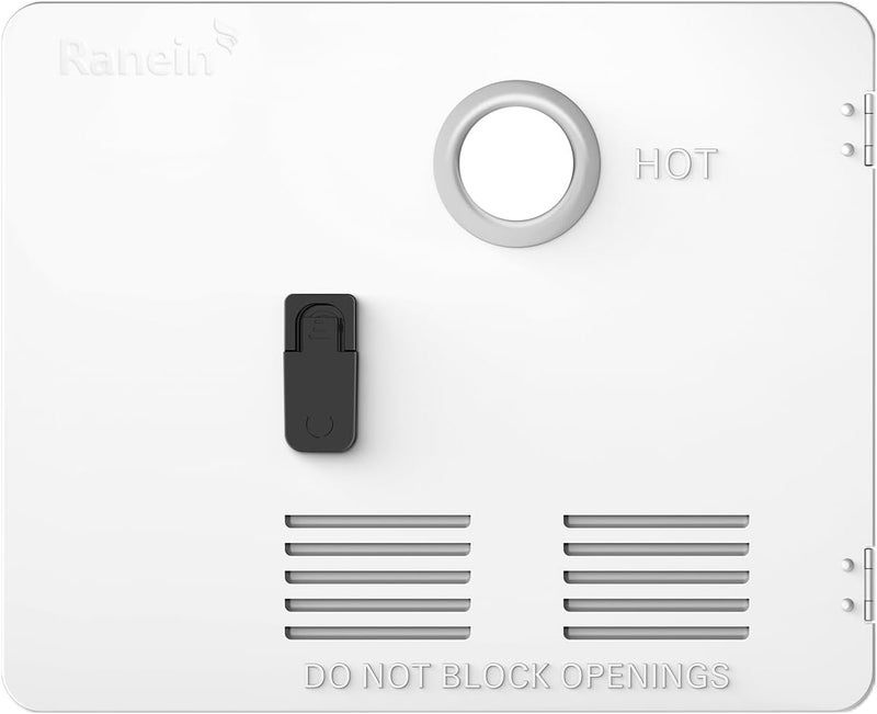 Ranein RV Water Heater Door Kit, 15x18 Inches White Panel, Compatible with Models Only - Image 1